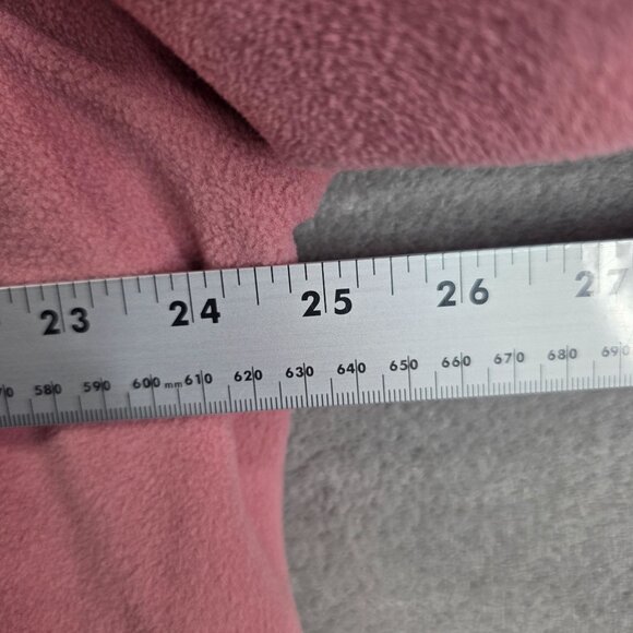 Womens Calvin Klein Performance Pink Fleece Full Zip Jacket Polyester Size 1X - Picture 5 of 7